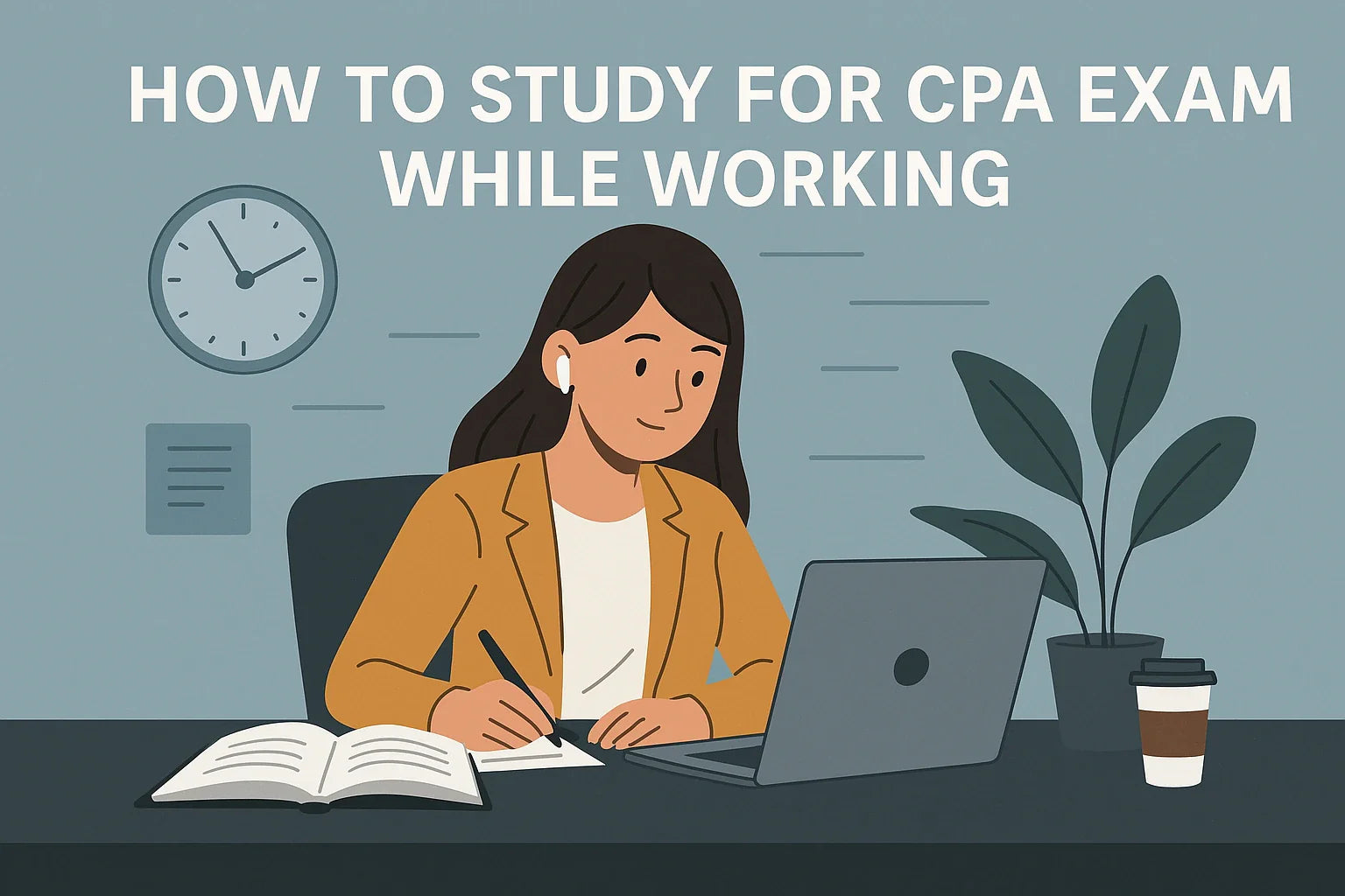 how to study for cpa exam while working