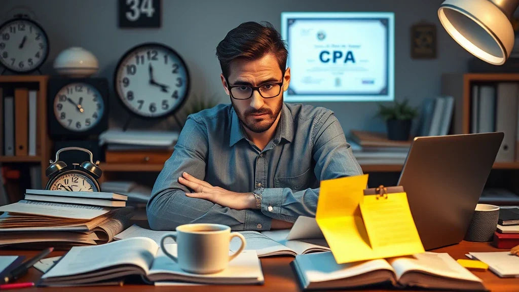 Overcome Stress While Studying for the CPA Exam