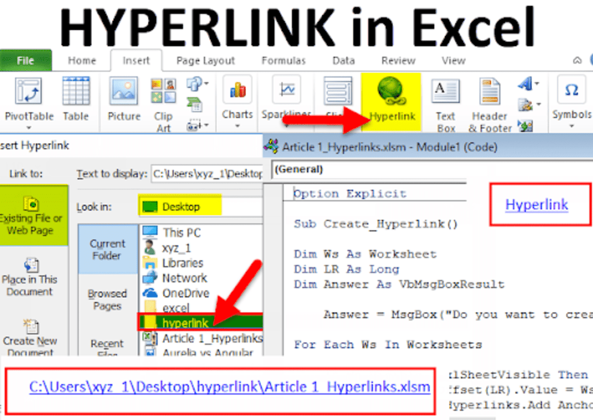 Mastering Hyperlinks in Excel – Vishal CPA Prep