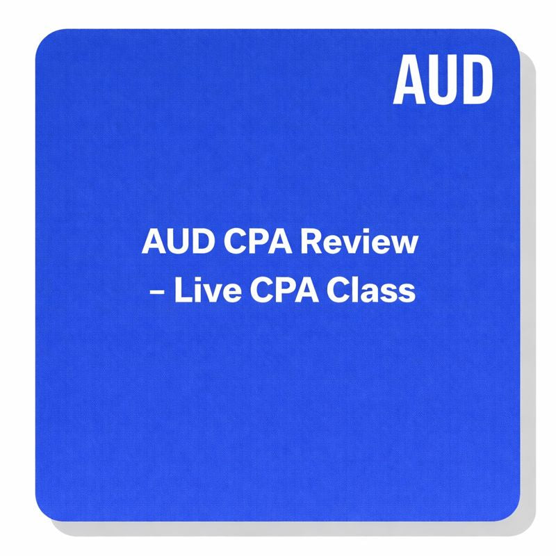 AUD CPA Review - Live CPA Class - Vishal CPA Prep