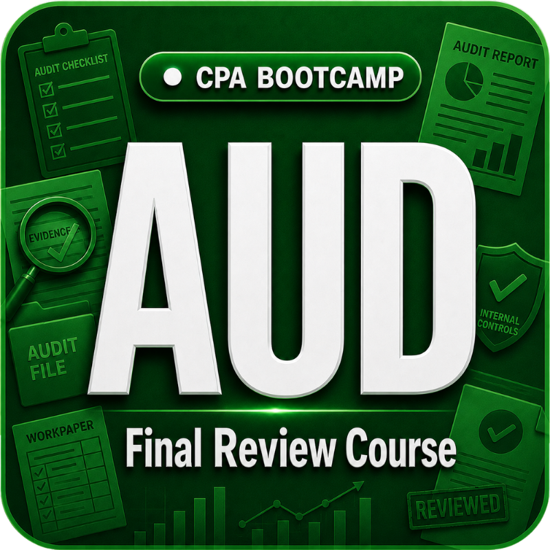 AUD CPA Bootcamp - Final Review Course