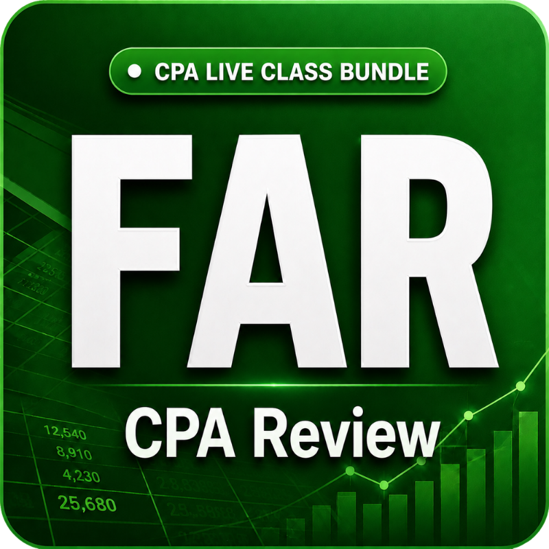 FAR CPA Review – Live CPA Class Bundle