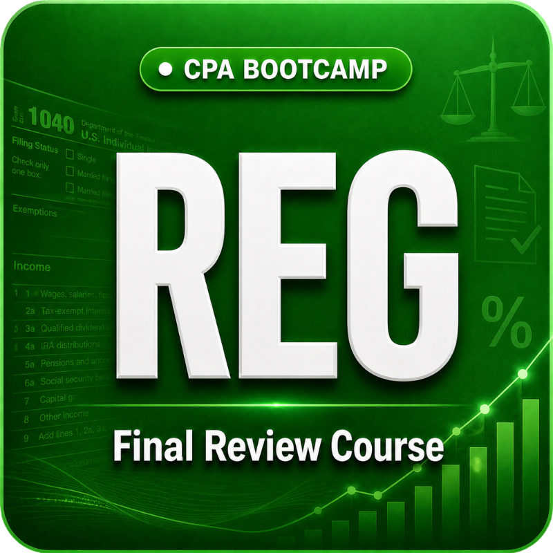 REG CPA BootCamp - Final Review Course