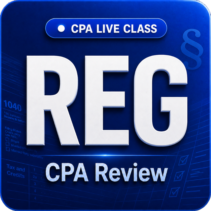 REG CPA Review - Live CPA Class