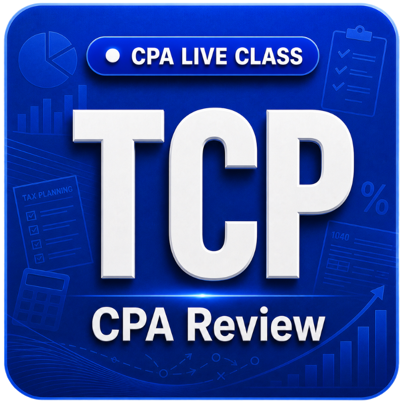 TCP CPA Review - Live CPA Class